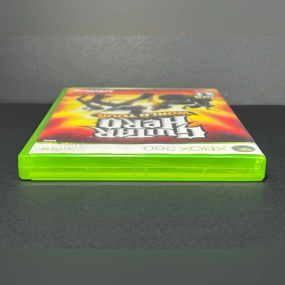 Guitar Hero World Tour Video Game Microsoft Xbox 360 CIB Complete Manual